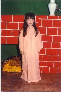 Gazal at one of the functions in her school